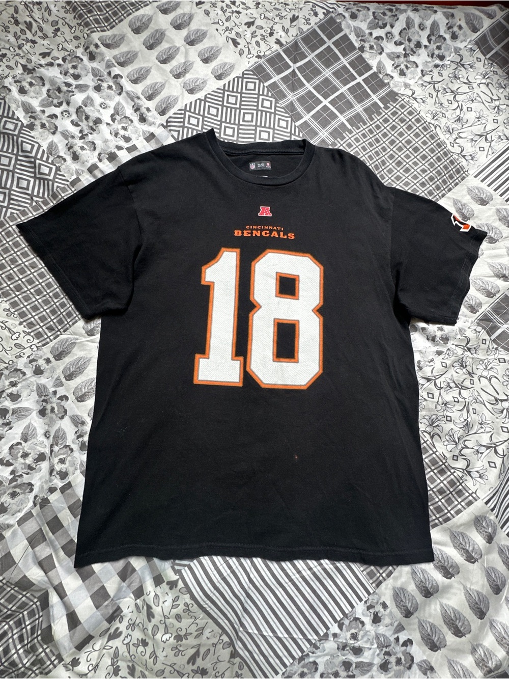 NFL Team apparel Cincinnati bengals .A.J Green #18 NFL shirts XL